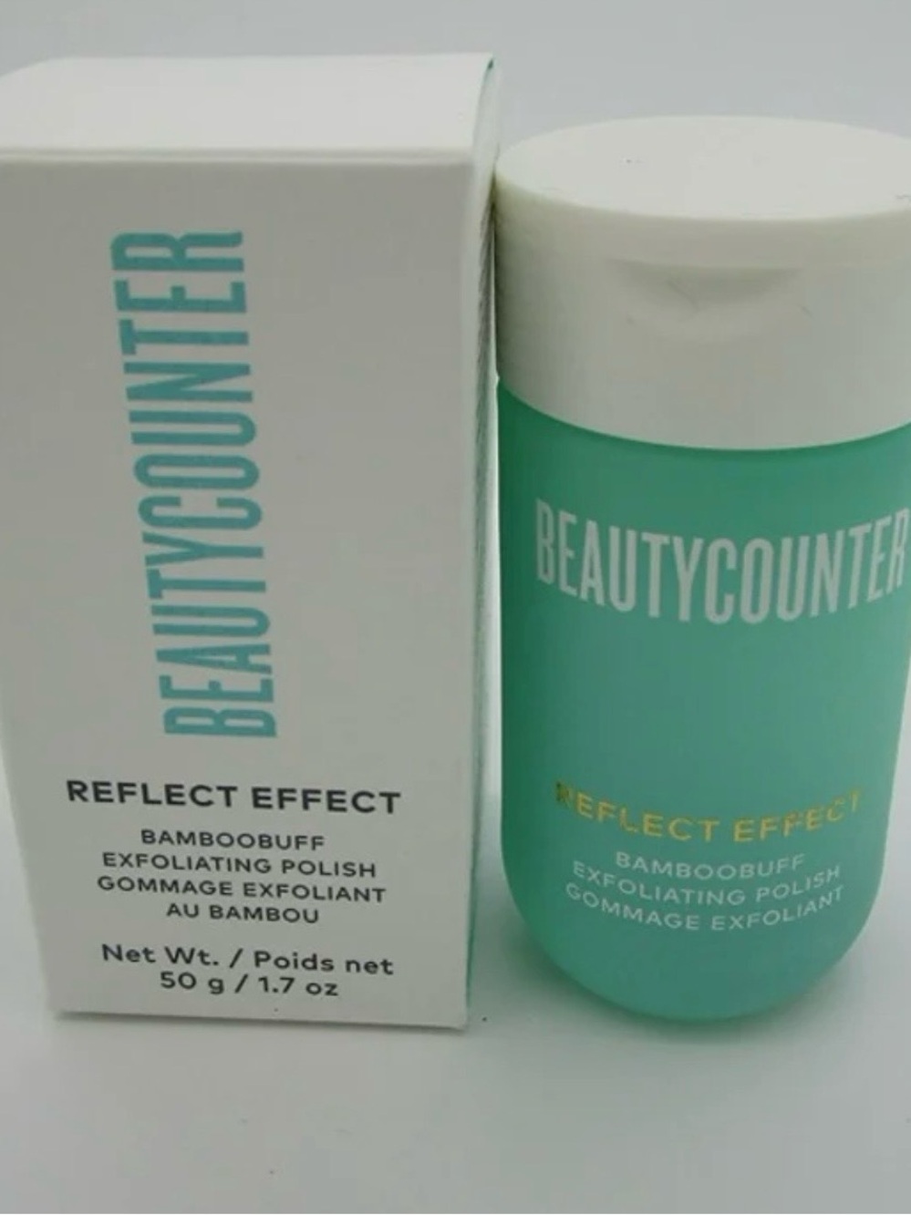 Beautycounter Reflect Effect Bamboobuff Face Polish. NIB.